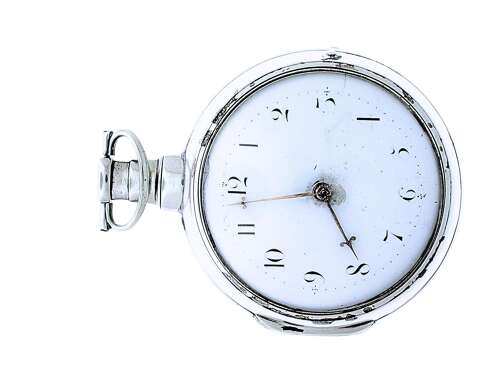 Webb of Tamworth Silver Pair Cased Pocket Watch