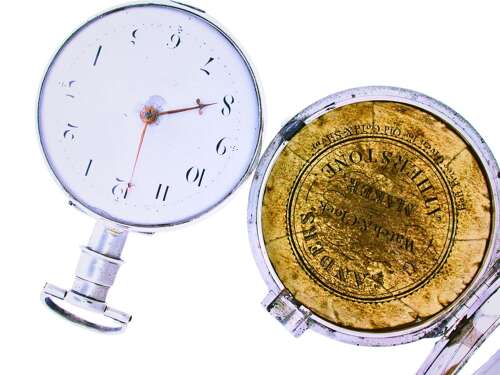Webb of Tamworth Silver Pair Cased Pocket Watch