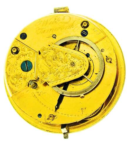 Webb of Tamworth Silver Pair Cased Pocket Watch