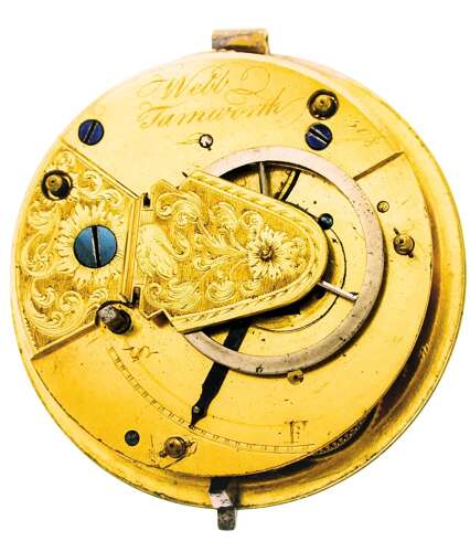 Webb of Tamworth Silver Pair Cased Pocket Watch