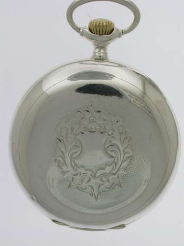 Original Genuine Omega Silver Pocket Watch