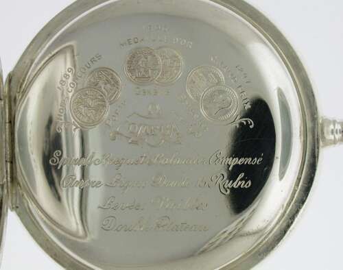 Original Genuine Omega Silver Pocket Watch