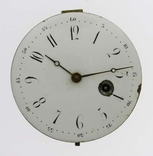 Silver John Ward Verge Pocket Watch London, England c.1800