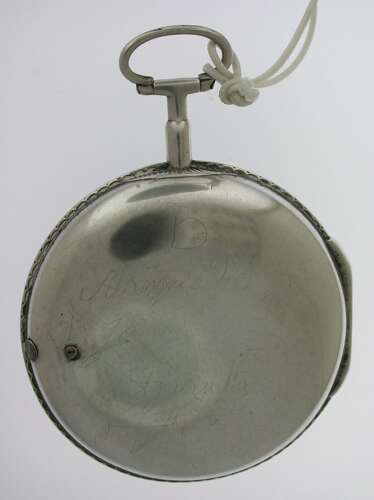 Silver John Ward Verge Pocket Watch London, England c.1800