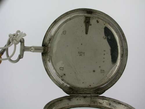 Silver John Ward Verge Pocket Watch London, England c.1800