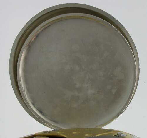 Omega Steel Pocket Watch Made in Switzerland - Circa 1942
