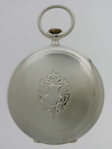 Omega Silver Open-face Pocket Watch Made in Switzerland c.1927