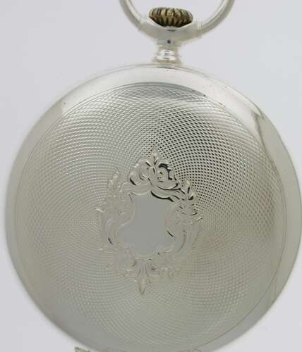 Omega Silver Open-face Pocket Watch Made in Switzerland c.1927