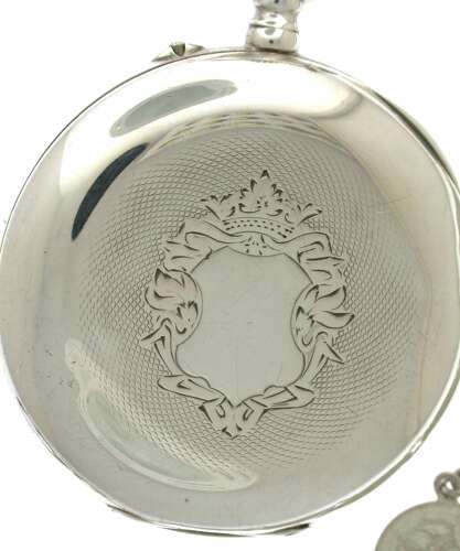 Silver Halda Patek Philippe Pocket Watch Made in Sweden c.1909