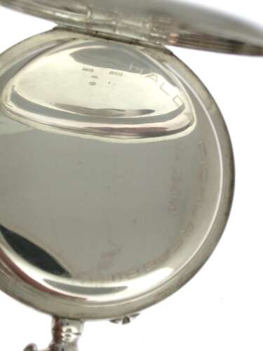 Silver Halda Patek Philippe Pocket Watch Made in Sweden c.1909