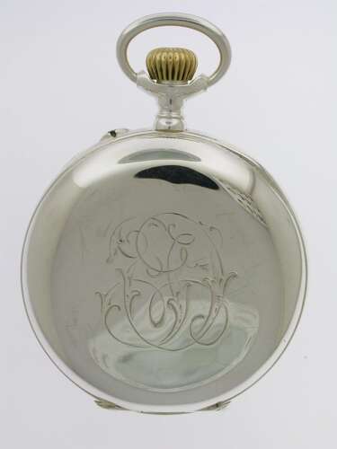 Silver Halda Swedish Patek Philippe Pocket Watch - 1900
