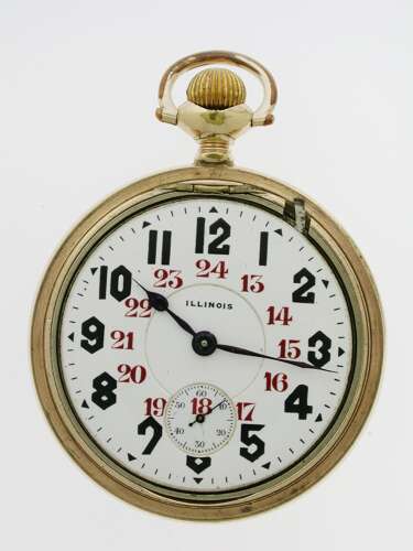 American Gold-filled Railway Pocket Watch - USA - 1923