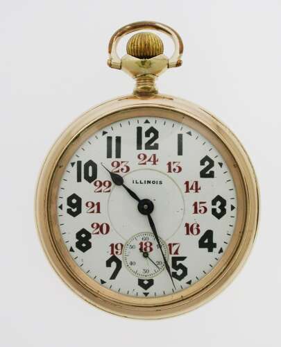 American Gold-filled Railway Pocket Watch - USA - 1923