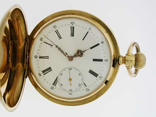 18 Kt Gold FH Pocket Watch – 1880