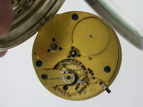 Silver Barraud %26 Lunds Pocket Watch - London 1914