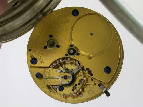 Silver Barraud %26 Lunds Pocket Watch - London 1914