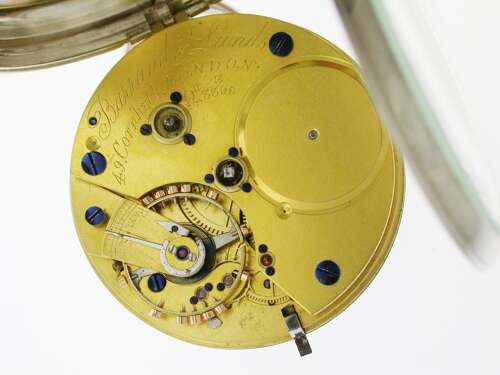 Silver Barraud %26 Lunds Pocket Watch - London 1914
