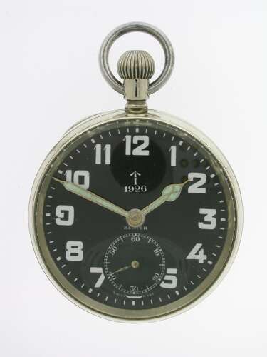 Zenith Military PW with Indian Arrow Swiss 1926