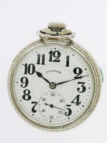 American Steel Railway Pocket Watch - USA 1923