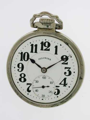 American Steel Railway Pocket Watch - USA 1923