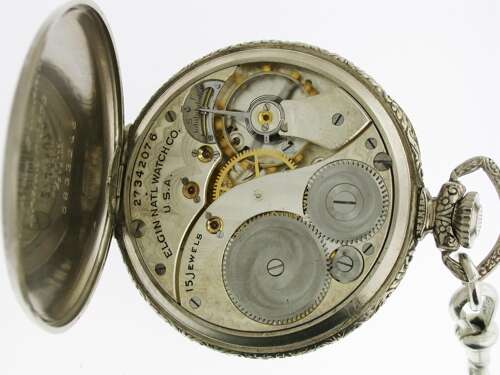 Elgin Art Deco Open-face PW - USA c.1925