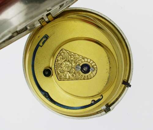 Rare Silver Massey Type 1 Pocket Watch - Chester 1821