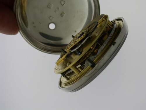 Rare Silver Massey Type 1 Pocket Watch - Chester 1821