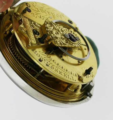 Rare Silver Massey Type 1 Pocket Watch - Chester 1821