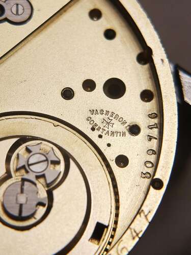 Vacheron Constantin Silver 0.935 Half Hunter P/w Swiss