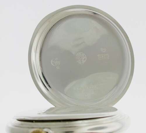 Original 0.800 Omega Silver Pocket Watch Circa 1906