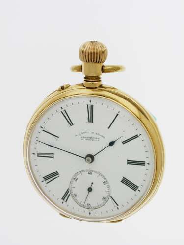 18 Kt Gold A. Lange %26 Söhne P/W Made in Germany C1882