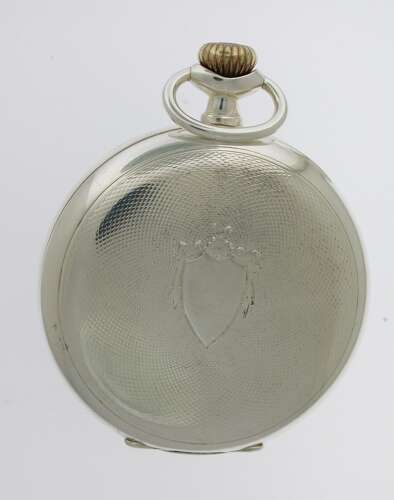 Original 0.800 Omega Silver Pocket Watch Circa 1920s