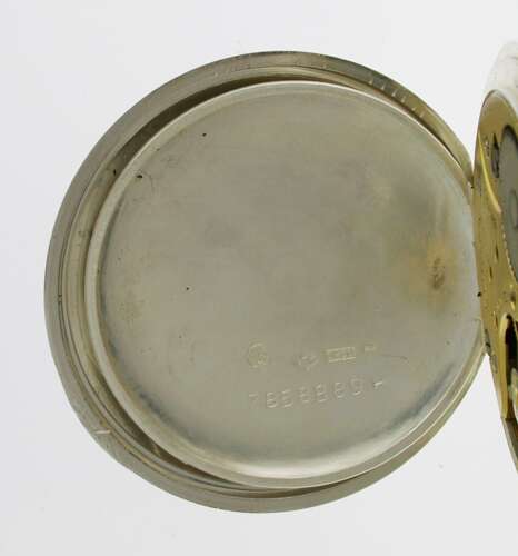 Original 0.800 Omega Silver Pocket Watch Circa 1920s