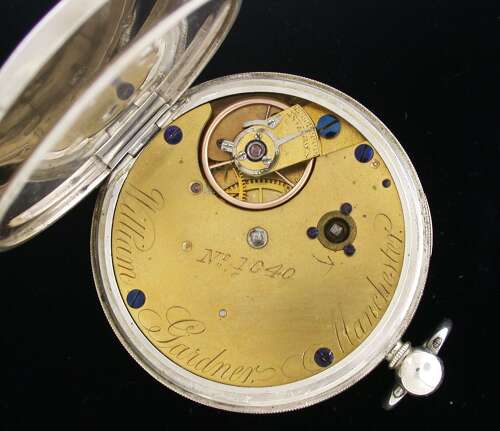 Silver English Hallmark 1855 - Duplex Escapement