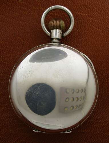 Silver Kendal & Dent Open Face Fusee Lever Pocket Watch Hallmarked London 1917
