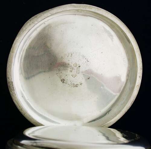 Silver Halda Swedish Open Face Pocket Watch 1900