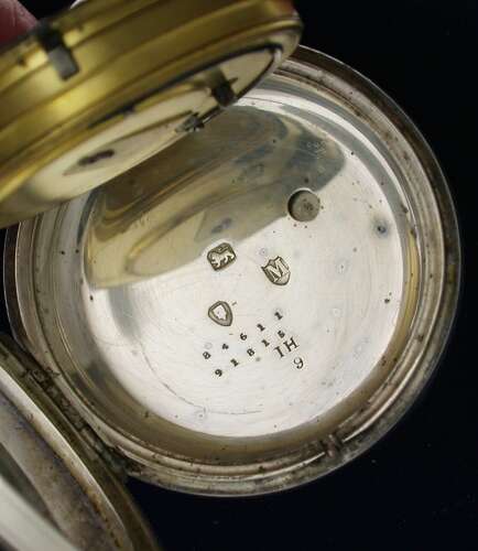 Silver Thomas Russel Pocket Watch 1887