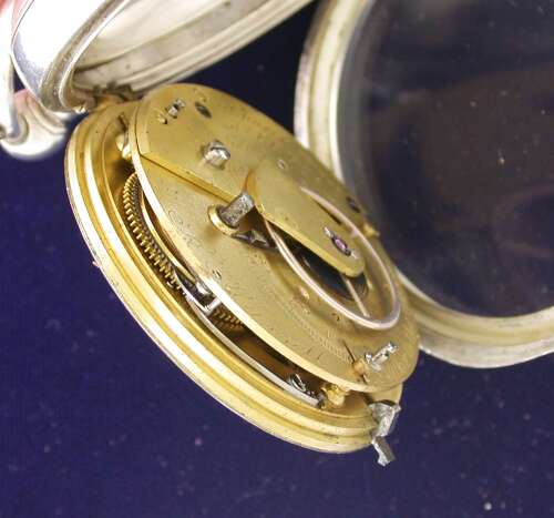 Silver Thomas Russel Pocket Watch 1887
