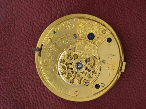 Silver Barwise Verge Pocket Watch Hallmarked 1830