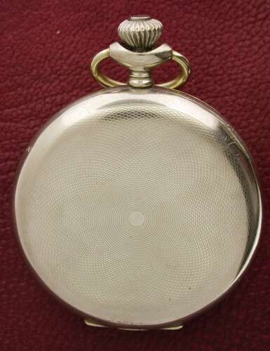 Corterbert Braille Full Hunter Swiss Pocket Watch - 1950s