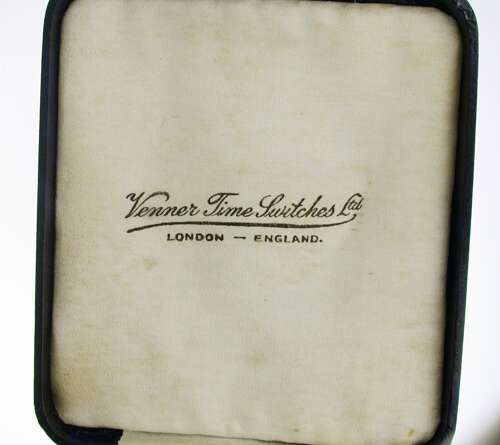 Venner Time Switches Ltd Split-Second NOS Stopwatch Steel Pocket Watch Swiss 1930