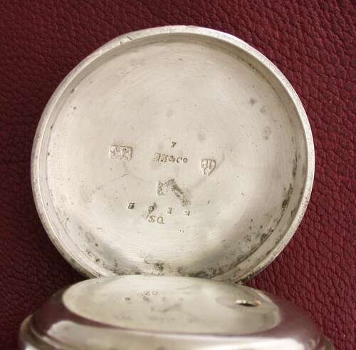Silver Slow Beat English Lever Fusee by James Carter Patent Thomas Yates Hallmarked Cheste