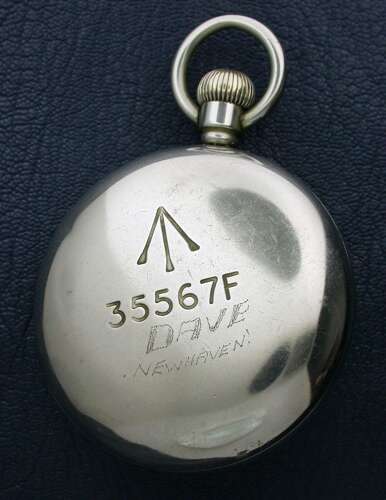 Antique H. Williamson Military / Airforce WWI Pocket Watch - Made in England 1914