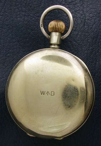 Rare W. Ehrhardt London Military Mark IVA 8-Day Pocket Watch circa 1920s