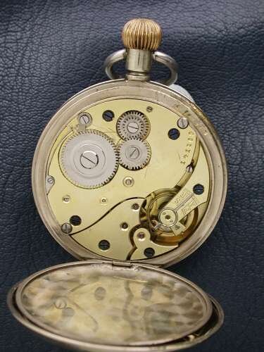 Rare W. Ehrhardt London Military Mark IVA 8-Day Pocket Watch circa 1920s