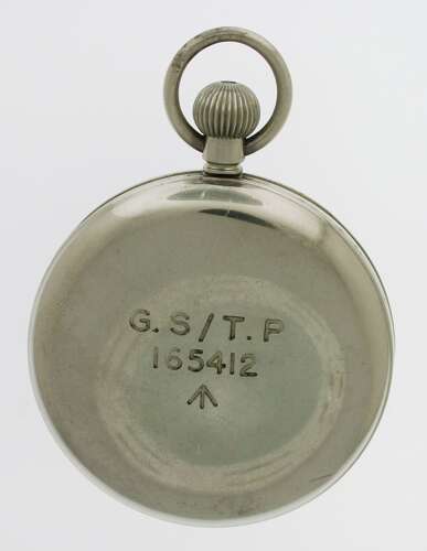 Helvetia WWll Military Army Pocket Watch Swiss 1942