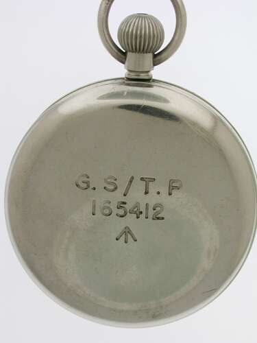 Helvetia WWll Military Army Pocket Watch Swiss 1942