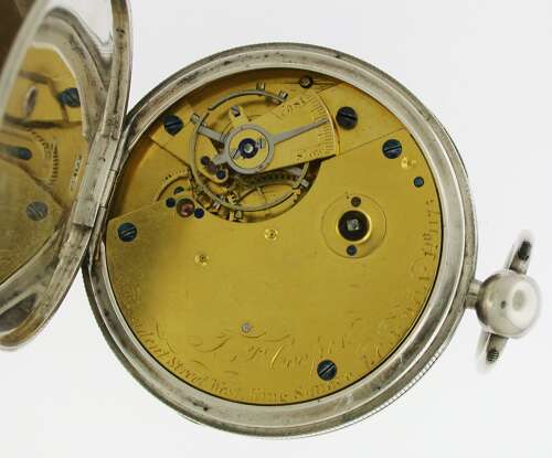 Rare Silver Duplex Escapement English Hallmark 1828