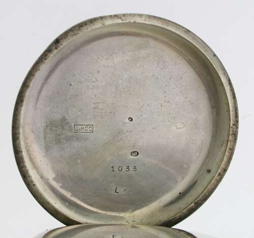 Rare Unic Silver 0.800 Four colour Chronograph Pocket Watch C.1928