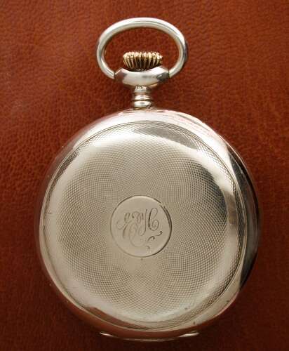 Zenith Silver 0.800 Open Face Pocket Watch Swiss Circa 1930